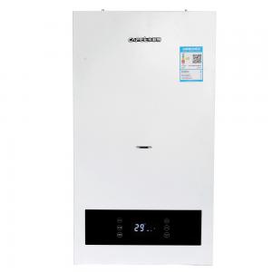 Family Using Hot Water Gas Boilers For Home Heating Living Room White 20KW