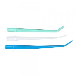 Disposable Dental Surgical Suction Tips With Blue Green White Color