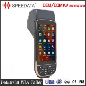 China 3G Hand Held Mobile Ip65 Barcode Scanner With Portable Thermal Printer Bluetooth supplier