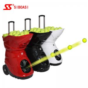 China S4015 Tennis Feeder Machine With LCD Screen Double Ball Divider supplier