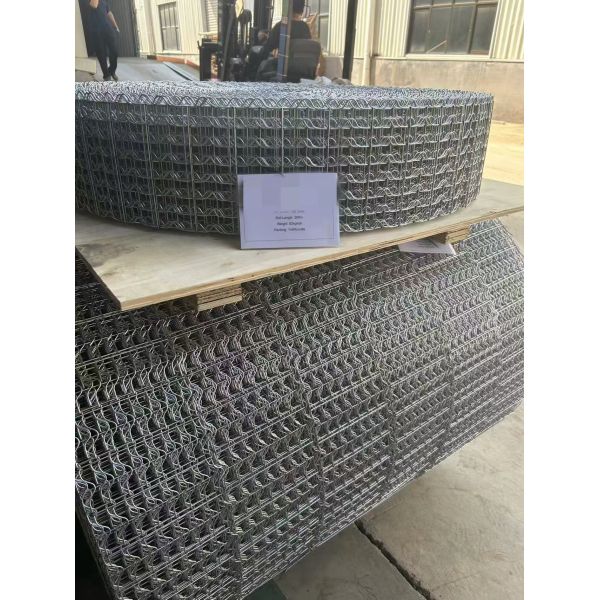 Durable Galvanized Offshore Pipeline Wire Mesh 2.6MM Mesh Width 190.5 mm