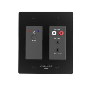 China 4 Channels Dante Bluetooth Wall Panel With Stereo RCA*2 3.5mm TRS*1 Inputs supplier