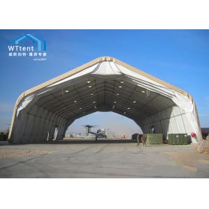 China Aircraft Hangar Curved Tent With Rainproof Cover Size 15x30 supplier