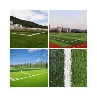China LvYin Soccer Artificial Grass 50mm SBR Latex Fake Grass Football Pitch on sale
