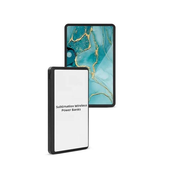 Impresión de sublimación personalizada Banco de energía inalámbrico magnético portátil