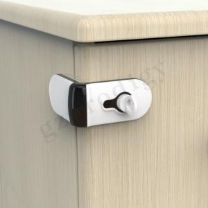Universal Fit Baby Safety Lock Furniture Corner Magnetic Cabinet Locks