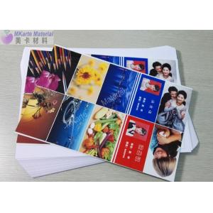 A3 Size 0.76mm Silk Screen Printing PVC Core Sheet