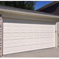 China Insulated Sectional Doors with Flat or Contoured Panel Design and Powder Coated Finish Warehouse Overhead Garage Door on sale