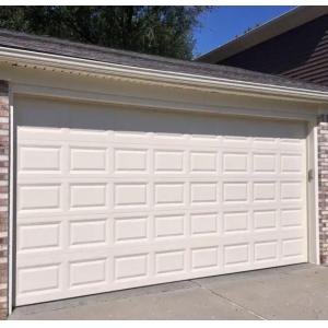 Insulated Sectional Doors with Flat or Contoured Panel Design and Powder Coated Finish Warehouse Overhead Garage Door