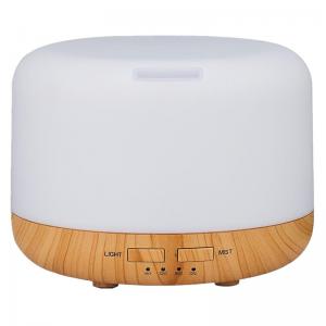 24V Capacity＞200ml Tree Leaf Design Wooden Aroma Diffuser Vintage Style Essential Oil