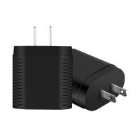China Black White QC3.0 USB Wall Charger 5V 2A Dual USB Wall Charger Abs Shell on sale