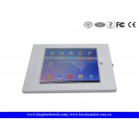 China Full Metal Jacket Ipad Kiosk Stand 9.7 Inch Tablets With Key Locking Accessories on sale