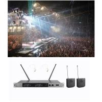 China Audio UHF Wireless Handheld Microphone System Channels Metal Dual Professional Cordless Dynamic Mic for Home on sale