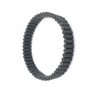 Diametrally Black NdFeB Neodymium Magnet For Magnet Bracelet