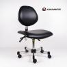 Black Or Blue Color PU Leather Ergonomic ESD Chairs Large Seat Three Level