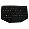 China IP65 Wireless Bluetooth Industrial Keyboard Robust ABS With Touchpad Backlit wholesale
