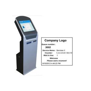 Automatic Queue Management Ticket Dispenser Queue Kiosk Number Token Machine With Dual Printer