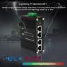 China 12~48VDC Power Input Industrial 2-Port Gigabit PoE+ Injector Supports IEEE802.3at wholesale