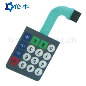 China 金属Dome Standard Membrane Keypad 3M 468 Adhesive Membrane Switch supplier