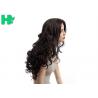 Monofilament Synthetic Glueless Long Natural Wigs For Black Women 250g