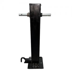 Heavy Duty 12K Square Tube Drop Leg Trailer Jack Stands With Side Pin Sidewind