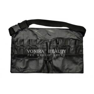 China New style Faux Leather Makeup Brush Apron Tool Bag with Belt supplier