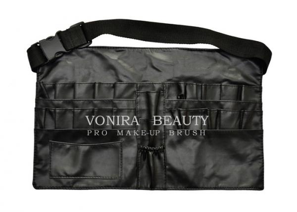 New style Faux Leather Makeup Brush Apron Tool Bag with Belt