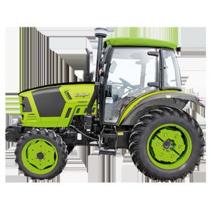 4WD Green Compact Diesel Tractor , Small Farm Tractors 18 - 40hp Power