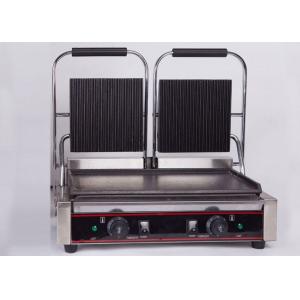 China Double Heads Electric Sandwich Griddle Snack Bar Equipment 110V/220V supplier