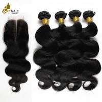 China Indian Ombre Curly Bundles Human Hair Body Wave 100% Virgin on sale