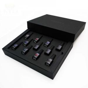 black lipstick box custom lip gloss lip balm lip liner gift box  lip brush lip cream gift box