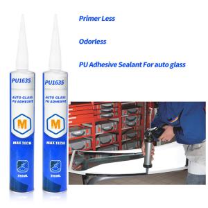 High Viscosity Primer-less Odorless  Auto Glass Windshield Glue PU Automotive Adhesive Sealant for Aftermarket Auto Fix