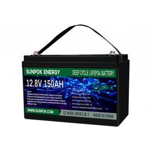 12 Volt Lithium Iron Phosphate Deep Cycle Battery Rechargeable