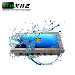 China Heavy Duty Rugged LCD Monitor Stainless Steel Waterproof Touch Screen IP66 IP67 supplier