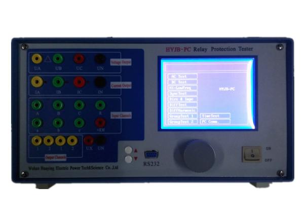 3 Phase Relay Protection Tester Secondary Injection Test Equipment USB Interface