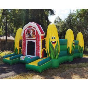 China Fall Event Inflatable Sports Games / Inflatable Corn Maze Obstacle Course supplier