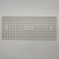 China Sorting IC Components Custom Jedec Trays White Color Eco Friendly on sale