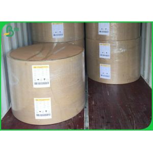 China Single Sided Gloss 26gsm To 50gram White Butcher Paper Kraft Paper Roll With Grease Proof wholesale