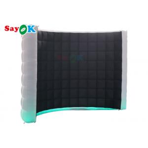 210D Oxford Cloth LED Wall Inflatable Photo Booth For Larger Events
