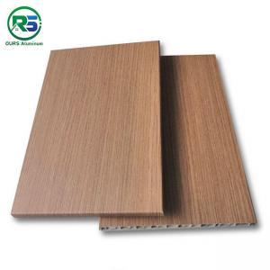 China Wood Graid  Aluminum Honeycomb Panel / Curtain Wall Sandwich Metal Panel supplier