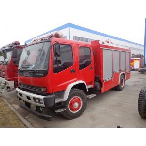 ISUZU 8 Tons Fire Fighter Fire Brigade Truck 8cbm With Big Water Tank