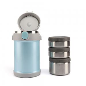 2L Vacuum Food Container Thermos Flask Stainless Steel Multiple Insulated Container