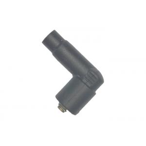 China High Voltage Heat Resistant Spark Plug Wire Connector Bended With PBT Resistor supplier
