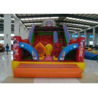 China Happy Backyard Inflatable Water Slid 7 X 4 X 5m , Huge Inflatable Water Slide Safe Nontoxic on sale