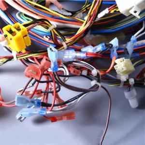Copper / Tined Material Game Machine Button Wire Harness 1 Year Warranty