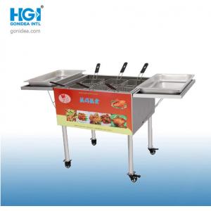 China Gas Fryer Machine Commercial Cooking Appliances Stainless Steel 15L 25L supplier