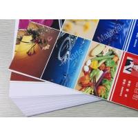 China White Inkjet Printable PVC Sheets High Resolution Images For Various Inkjet Printers on sale
