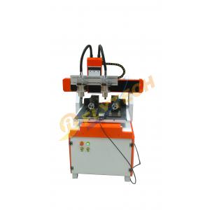 Small 4 axis CNC Router multihead jade engraving machine with 2 spindles 2 rotary axis