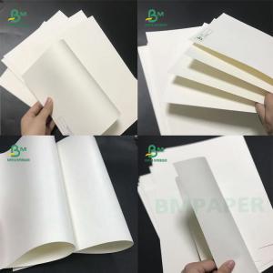 Food Grade 210 / 230g + 15g Poly Coated White Cup Stock Paper Board Rolls For Cup Paper Bowl Paper