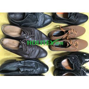 China Sorted Used Mens Leather Shoes , Second Hand Leather Shoes COC Approved supplier